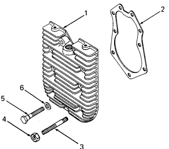 Cylinder Head (Model 2072) Diagram and Parts List for 1872 2072-756300-799999-147730100-148720100-148730100-149720100-149730100 Cub Cadet Lawn Tractor